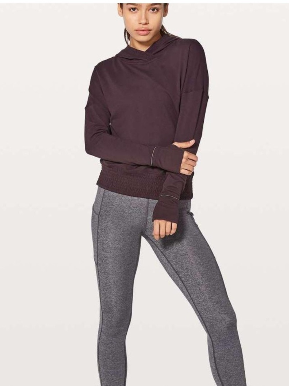 Lululemon Lead the Pack Women's Dark Purple Hoodie